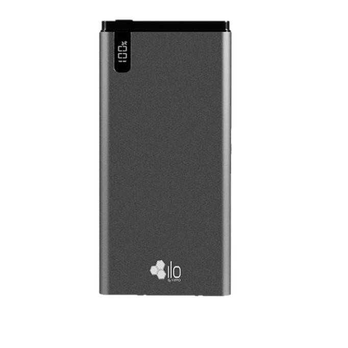 Pb7467796- Power Bank Hippo Ilo Z1 10000 Mah Garansi Resmi - Grey Y468R57Ds