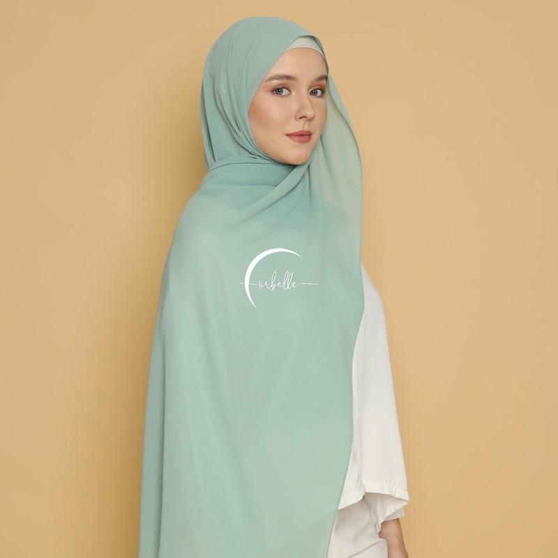 TERMURAH !! PASHMINA CERUTY BABYDOLL BASIC POLOS 180X75 (Part 1)