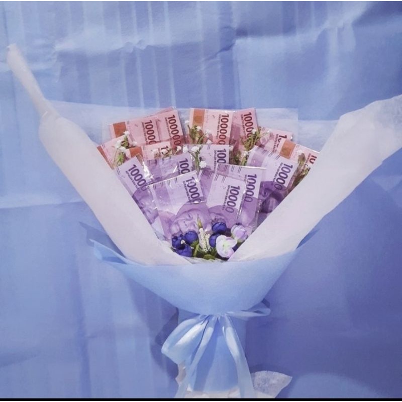 

Money Bouquet Custem 100 dan 10 rb