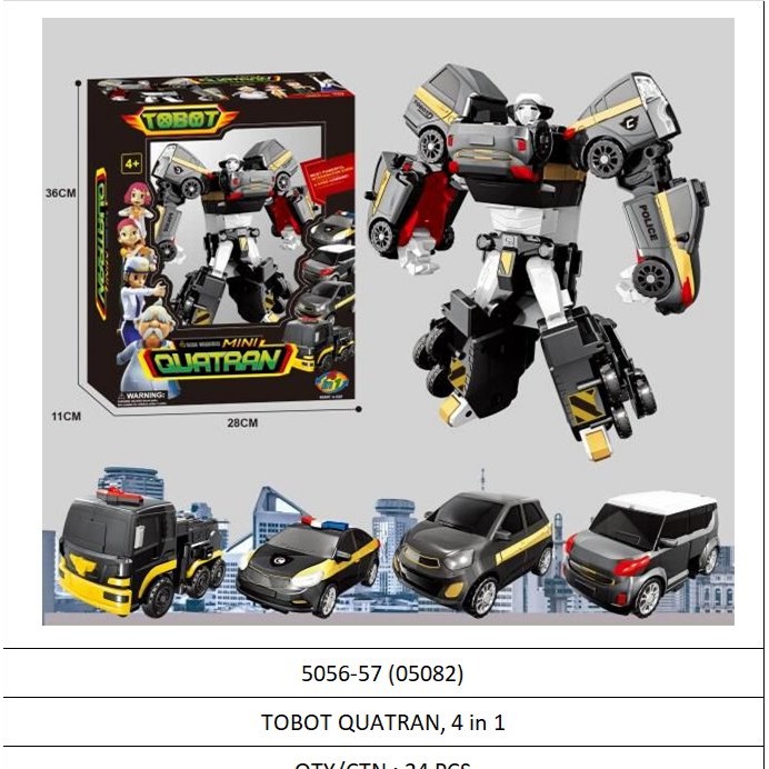 MAINAN TOBOT QUATRAN HITAM