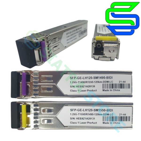 SFP 1G BIDI 120KM lSinglemode LC Mikrobits, Mikrotik, Cisco Compatible