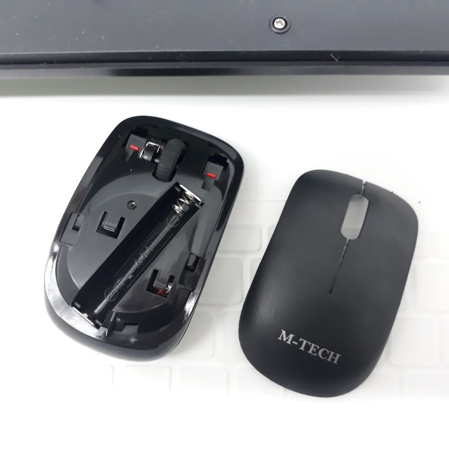 Keyboard Wireless Combo Paket Mouse PC komputer