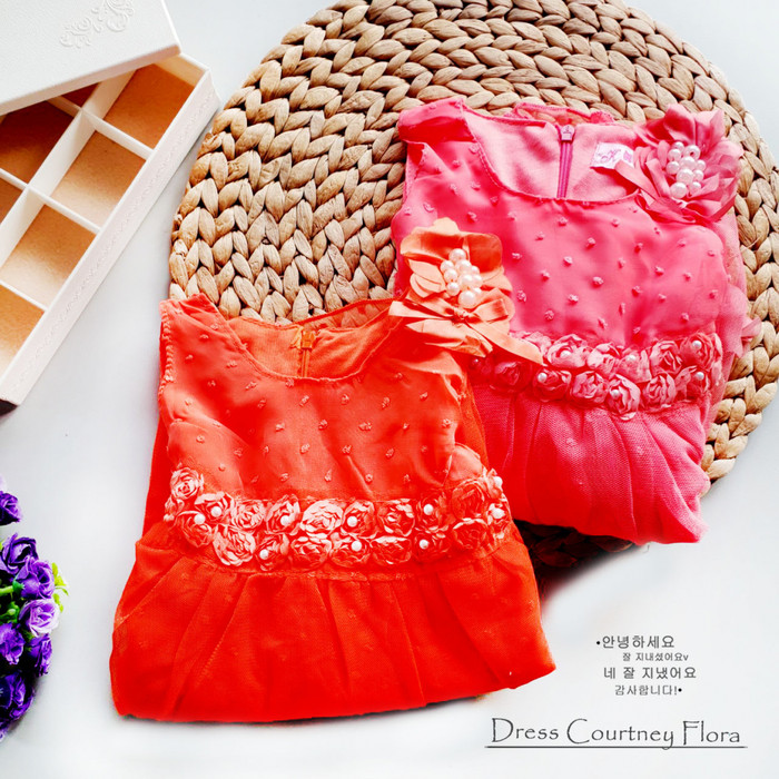 Dress Anak COURTNEY FLORA