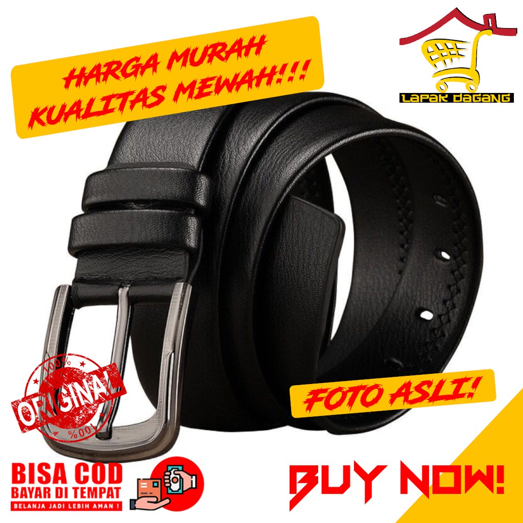 Ikat Pinggang Pria Men Kulit Asli Tactical Men Belt Gesper Pria Cowok Gesper Pria Jumbo Import Murah