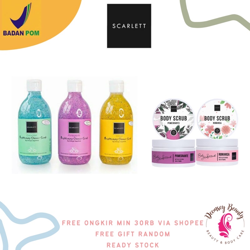 SCARLETT BODY WASH BPOM MURAH