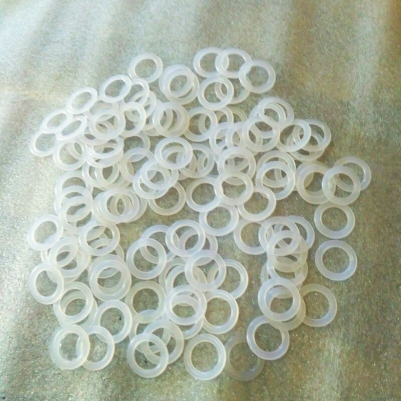 100 pcs ring plastik rajut 2cm