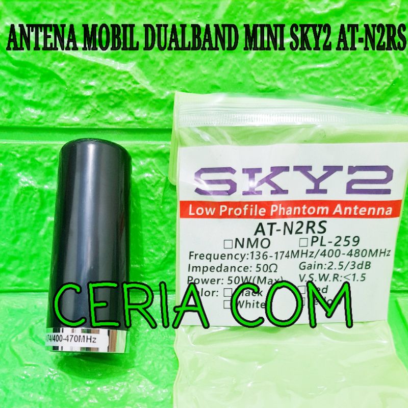 ANTENA MINI DUALBAND ANTENA RADIO RIG MINI DUALBAND ANTENA RADIO MOBIL MINI DUALBAND MURAH