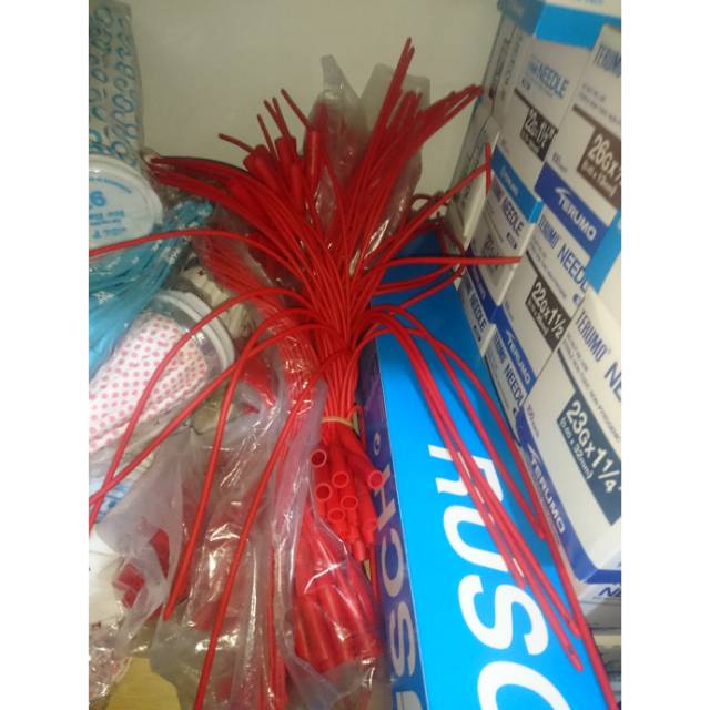 RUSCH Nelaton Catheter / Nelaton Kateter Rusch / Kateter Merah (Pcs)