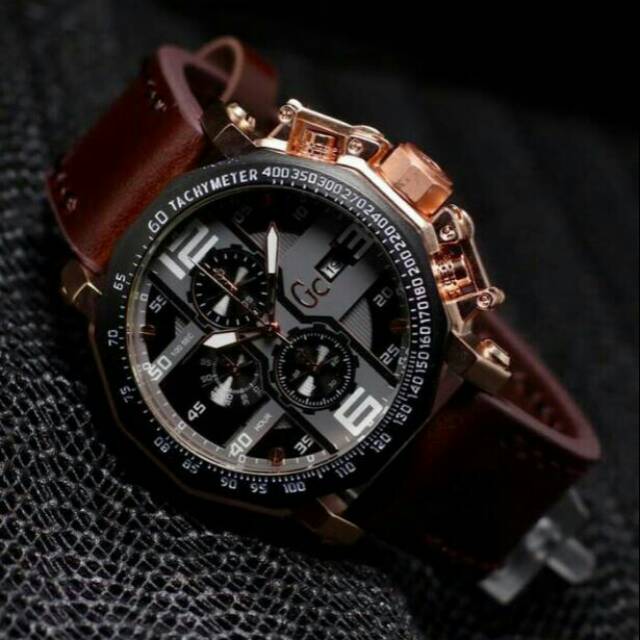 JAM GC PRIA KULIT ELEGANT PALING LARIS