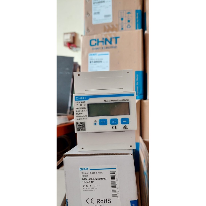 CHINT DTSU666 Three Phase Din-Rail Meter 3P4W 400V