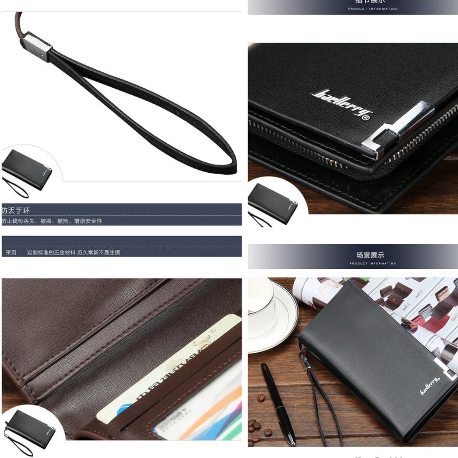 DOMPET WANITA BAELLERRY ORIGINAL PANJANG PRIA KULIT PREMIUM IMPORT KOREA MURAH FASHION PARIS KOSTAS-8