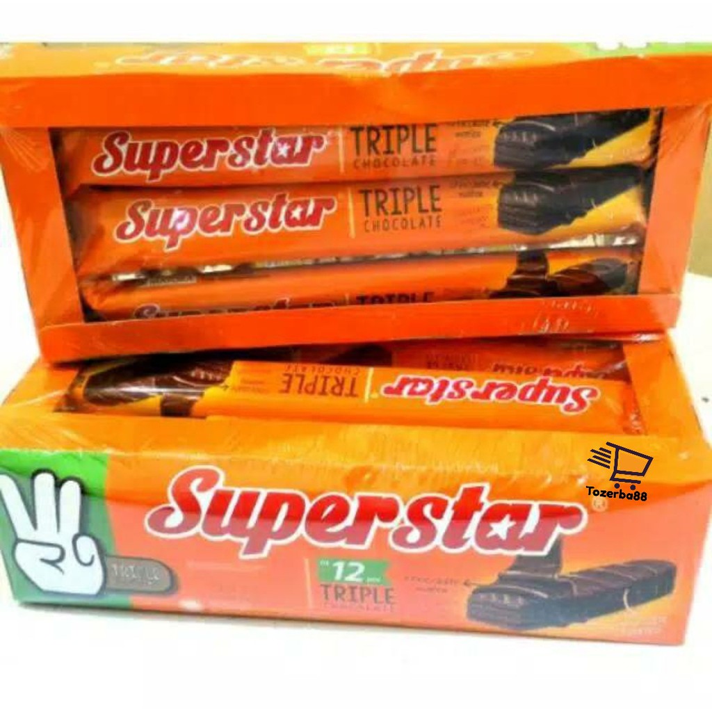 

Superstar Triple Chocolate isi 20 pcs