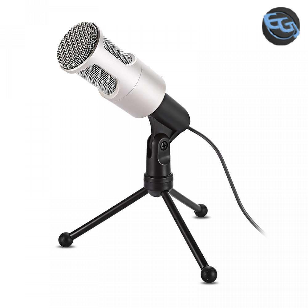 EGJ - Yanmai Omnidirectional Condenser Microphone with Stand - SF-960B [Gold]
