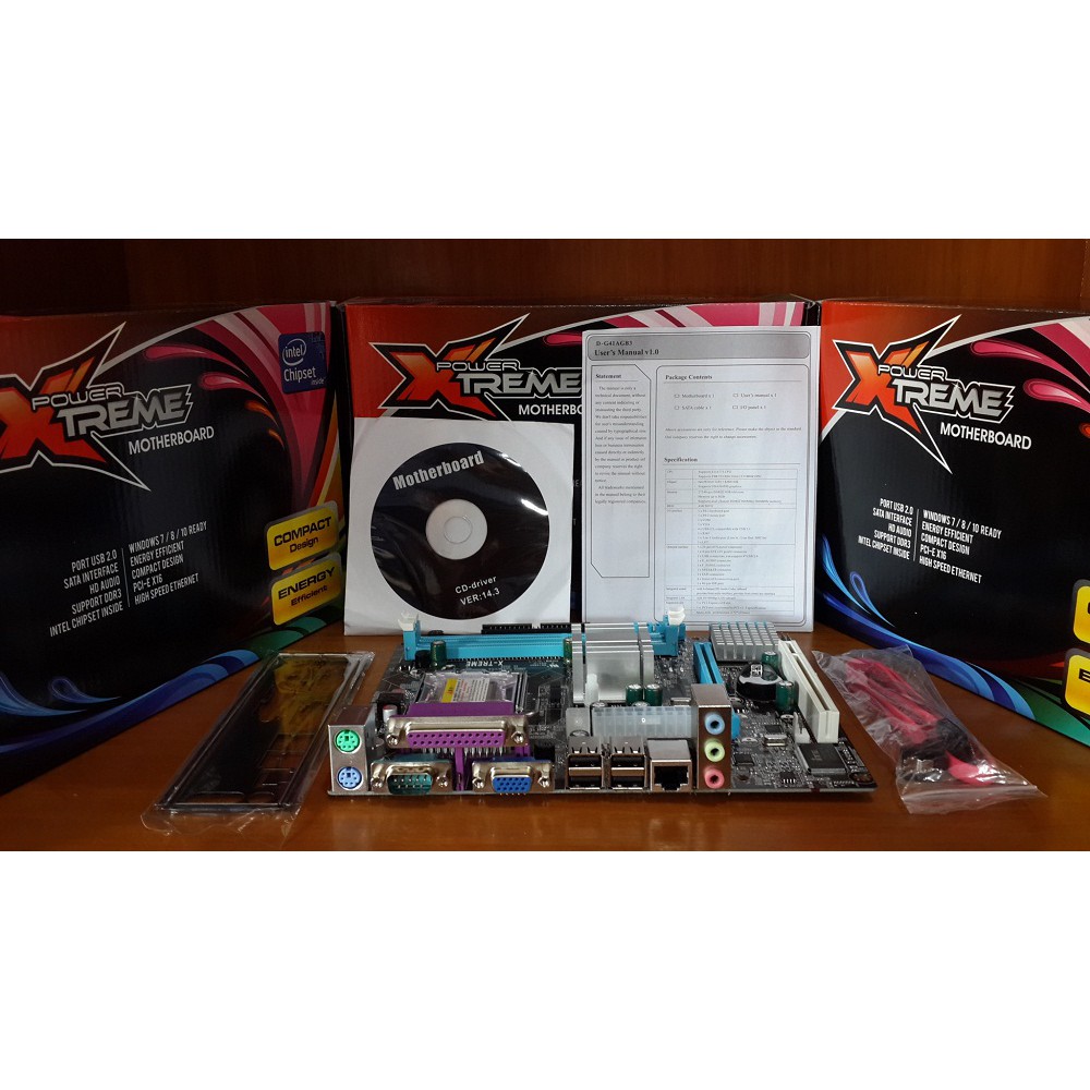 Motherboard Xtreme Intel G41 (775/DDR3)