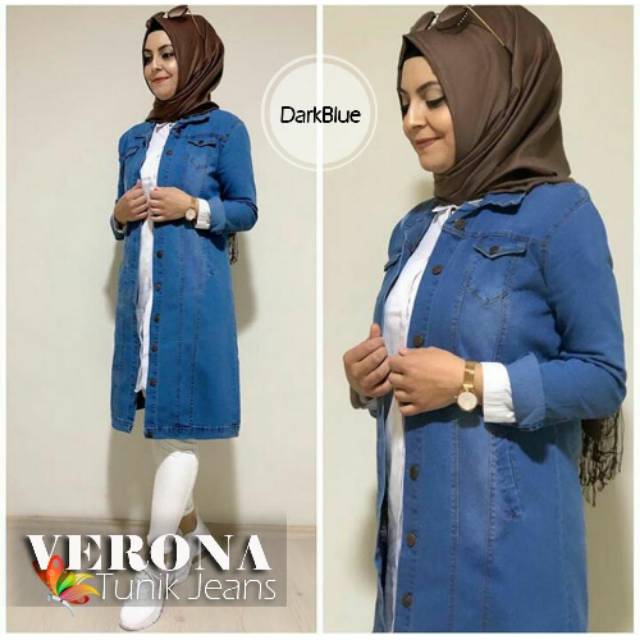 Verona Tunik Jeans *Jl