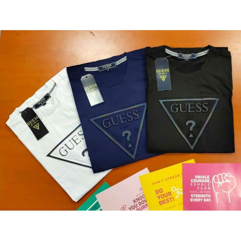 

TSHIRT GUEESS X BLUE X WHITE X BLACK X NEW X