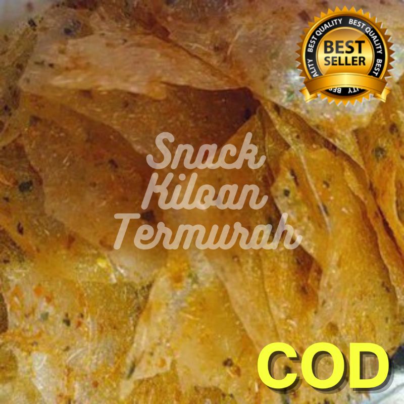 

Keripik Kaca Pedas/Keripik Beling 100gram | SNACK KILOAN