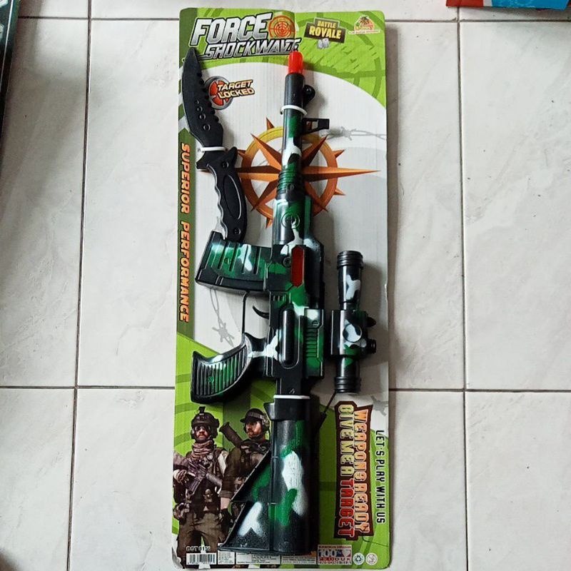 Mainan Pistol Anak Tretek // Mainan Tembakan Tretek SNi