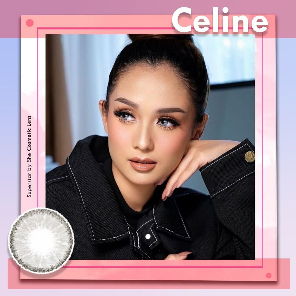 Superstar Celine softlens warna  bulanan