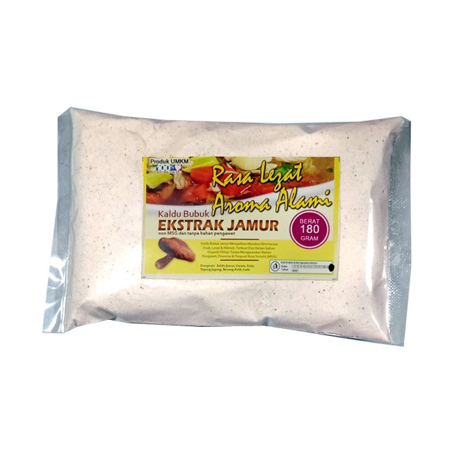

Kaldu Jamur Refil Tanpa Pengawet 180gr