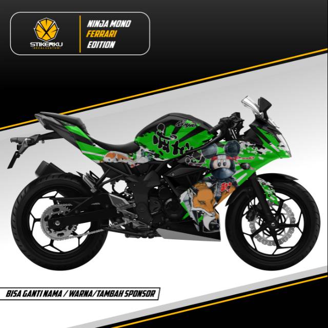 DECAL NINJA250SL MONO FULLBODY