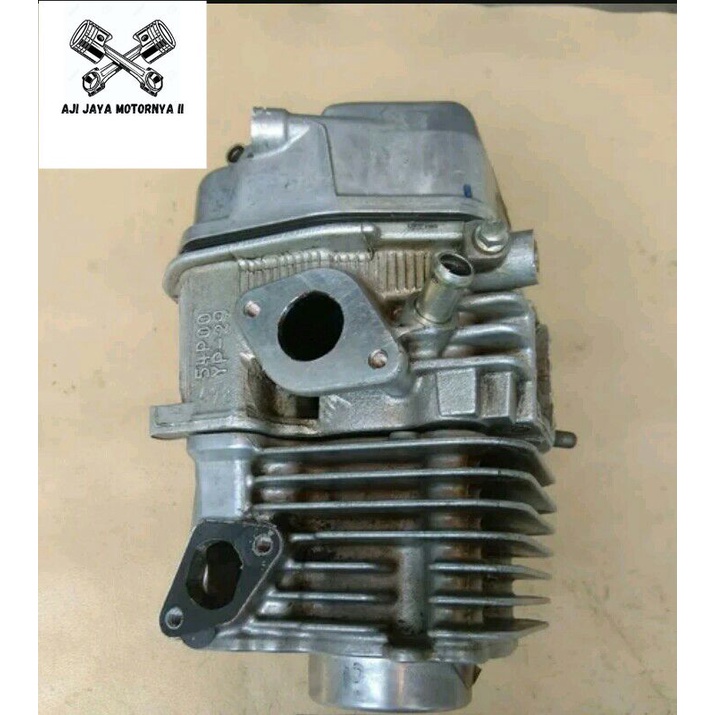silinder head blok busi blok seher satu set standar original yamaha mio j
