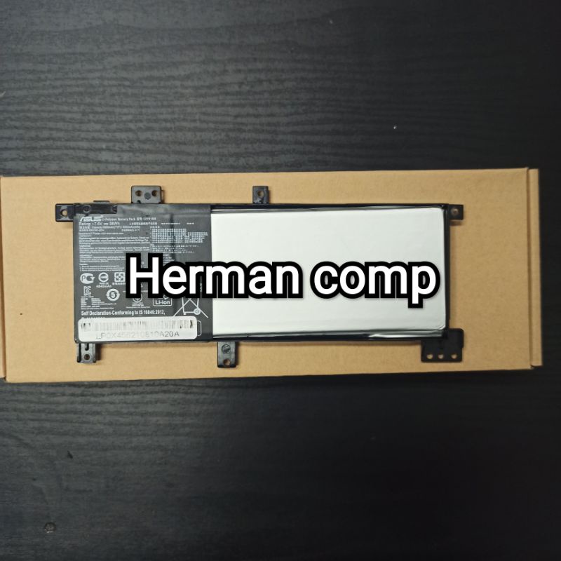 Original Baterai Asus A456 A456U A456UJ A456UV A456UF A456UQ C21N1508