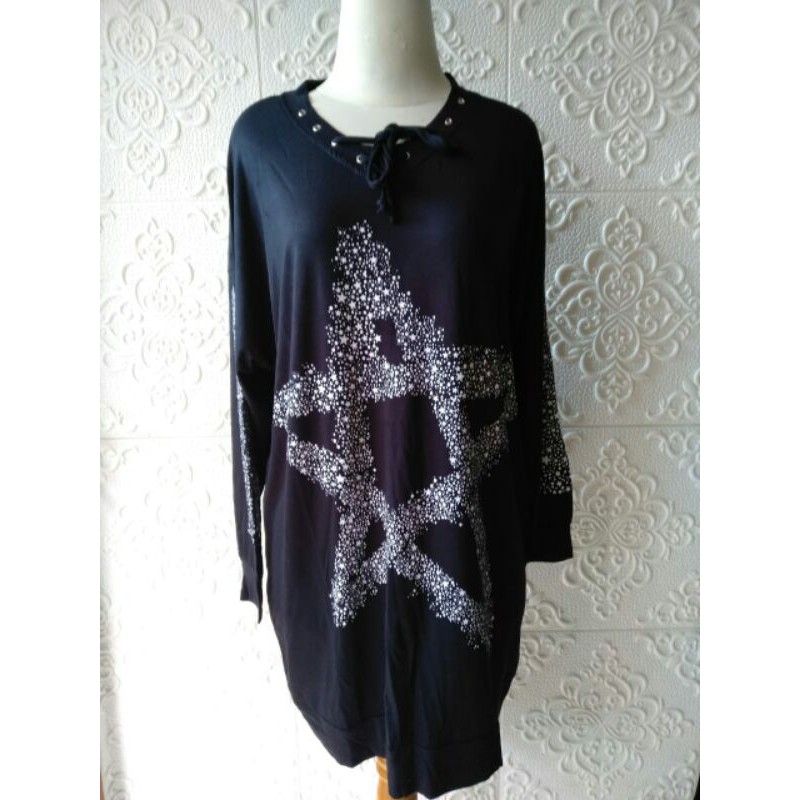 (LD 120cm) XXXL 3XL BIGSIZE JOVANKA ATASAN PAKAIAN WANITA ATASAN BIGSIZE ATASAN JUMBO BLOUSE BIGSIZE