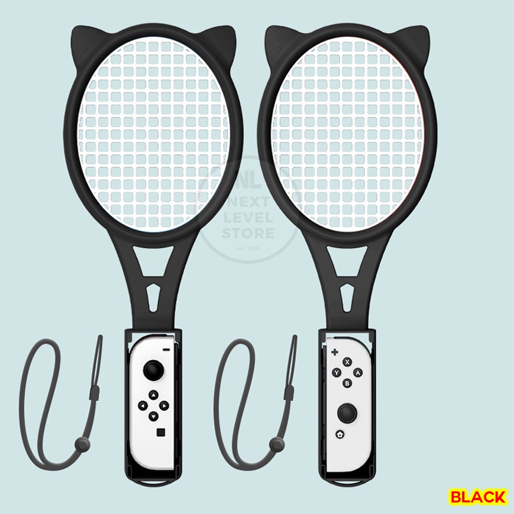 AKITOMO Tennis Racket Grip JoyCon Joy-Con Nintendo Switch OLED V1 V2 - Original