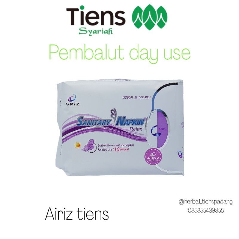 pembalut herbal airiz tiens | anti kanker | pembalut tiens | airiz