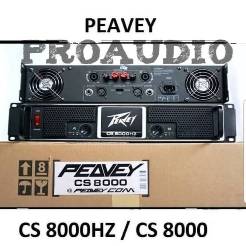 POWER AMPLIFIER PEAVEY CS 8000HZ/CS 8000 HZ/CS8000HZ MANTAP