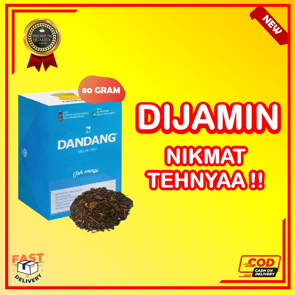 

Teh Tubruk Dandang Biru 80gr Jasmine Tea Wangi dan Nikmat Harga Terjangkau Best Quality 100% Halal