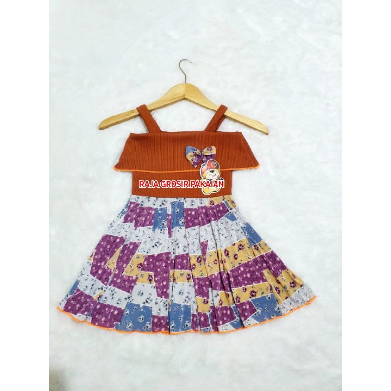 Dress Cantik Anak Model Cupita 1-5 Thn
