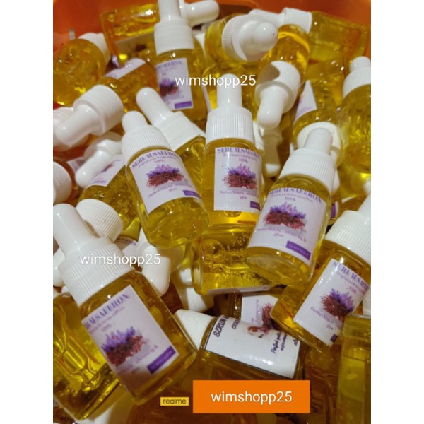 SERUM SAFFRON GLOWING WHITENING 10 ML PUTIK BUNGA FRESH