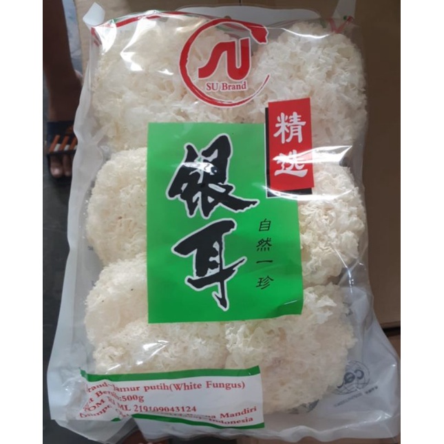

jamur putih pekboknie white fungus