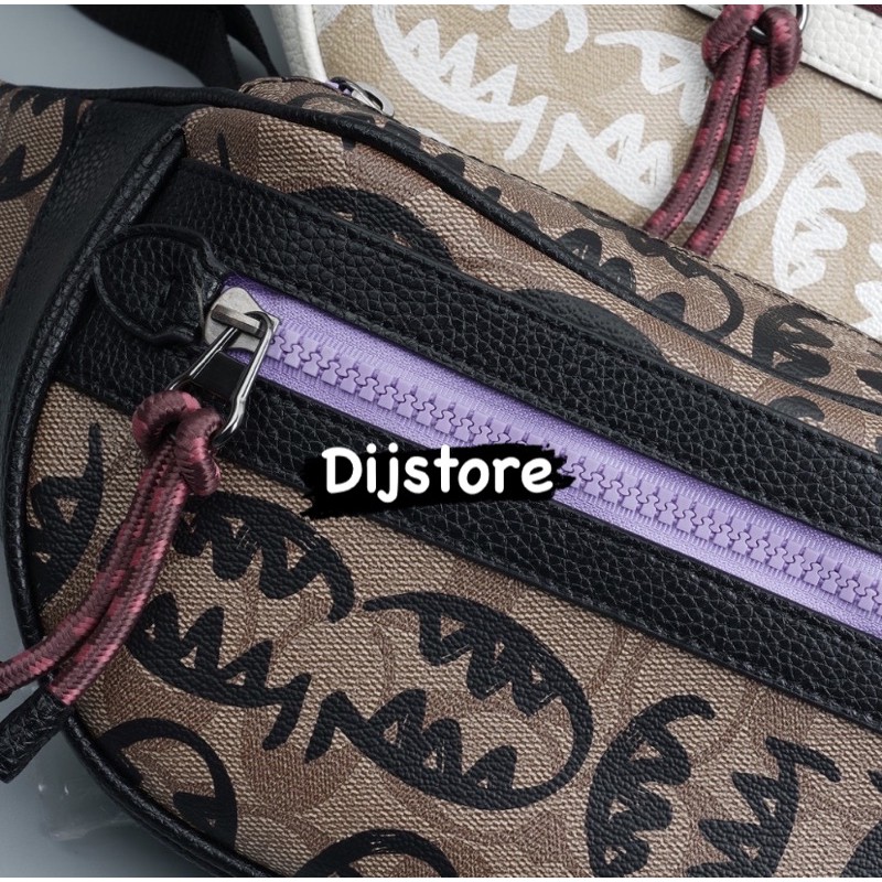 tas selempang wanita coach Grade original waistbag wanita dan pria import waist bag coach