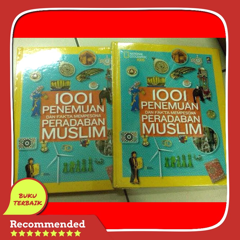 jual buku 1001 penemuan dan fakta mempesona peradaban muslim - salim al - hassani ori original asli