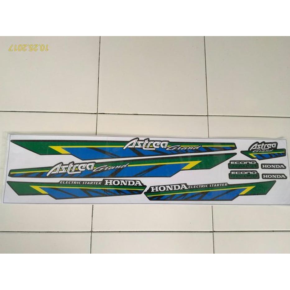Striping Honda Astrea Grand Ampal Bulus 93 3 onderdil