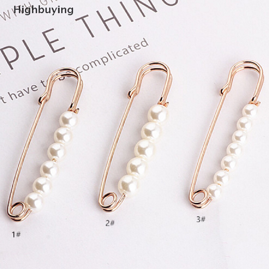 Hbid Bros Pin Wanita Desain Hewan Hias Mutiara Untuk Pesta / Kostum / Hadiah