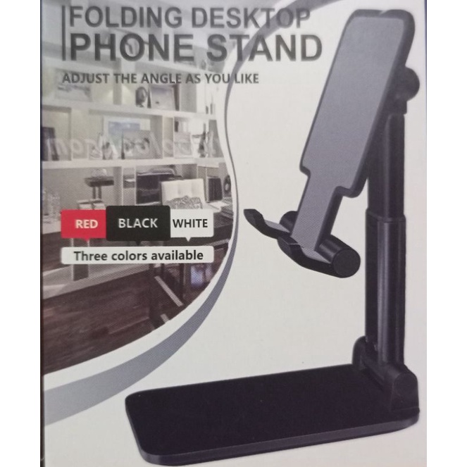 Jual Phone Holder Dudukan Hp Handphone Tablet Folding Dekstop Phone