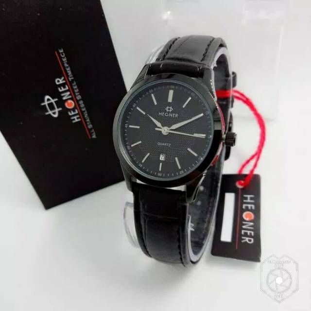Jam tangan wanita Hegner kulit HW 5001 Original