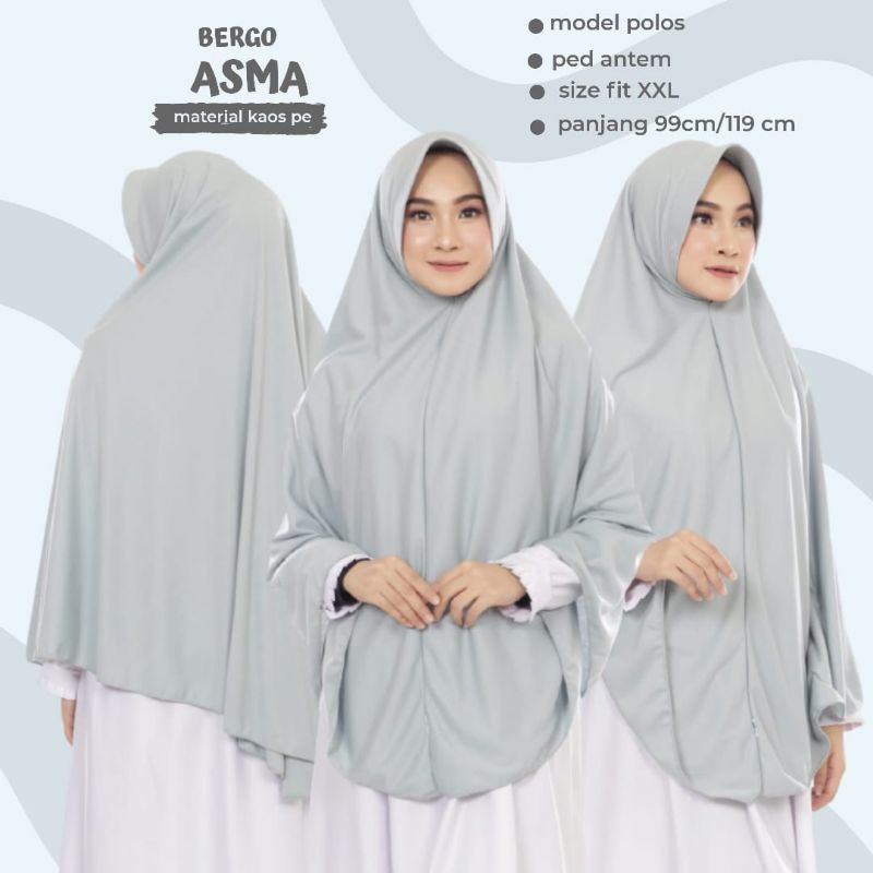 Bergo Kaos Asma daily Pet Antem XXL