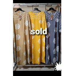 Daster  jumbo lengan panjang qonita