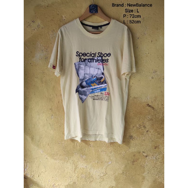KAOS NB ORIGINAL SECOND / BAJU NEW BALANCE SECOND ORIGINAL