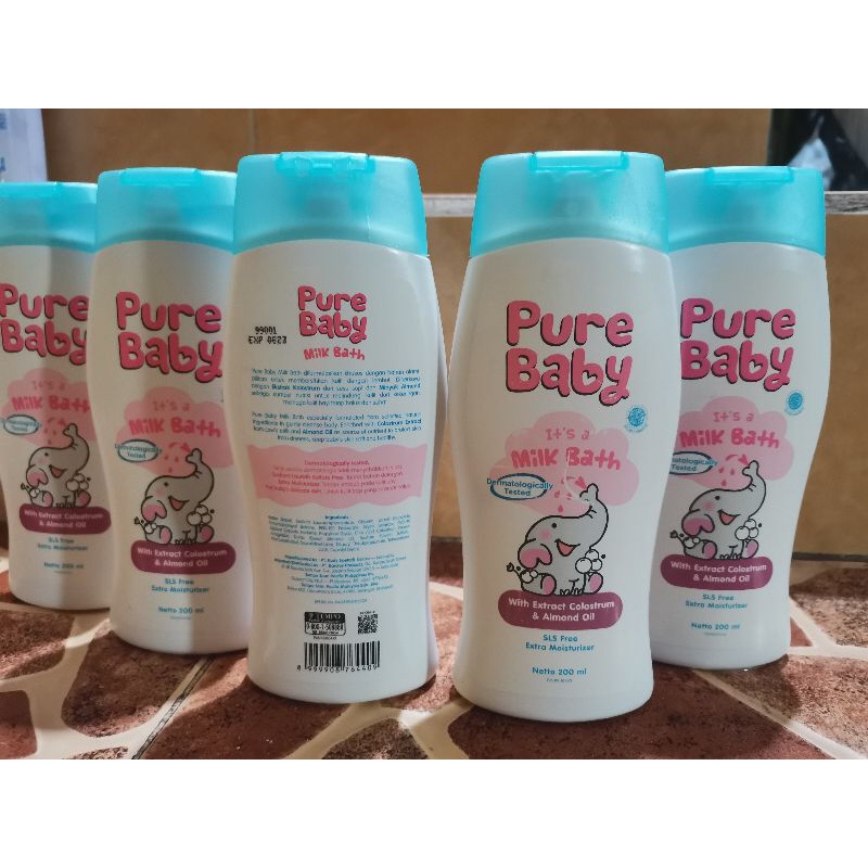 Pure Baby Milk Bath 200ml