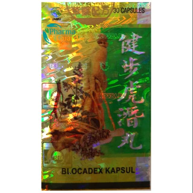 Blocadex kapsul | Jian Bu Hu Qian Wan | obat rematik asam urat encok
