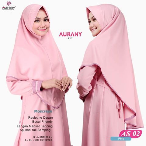Aurany Gamis As 02 Pink