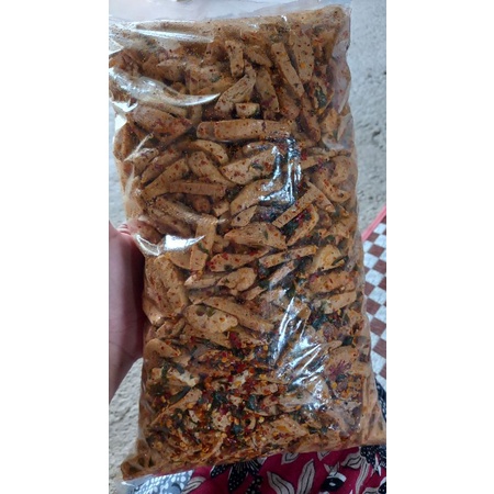 

basreng pedas daun jeruk 1kg