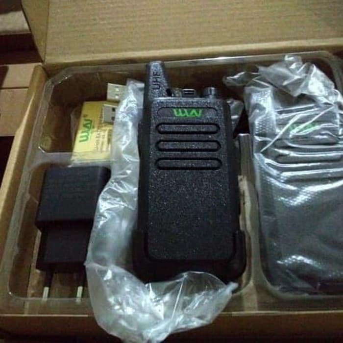 Walkie Talkie WLN HT KDC1 Radio KD-C1 (isi 2pcs) - Hitam 888s 888 ORIGINAL