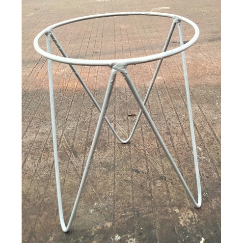 Diameter 20cm/Alas Rak Pot bunga besar/Dudukan pot standing Minimalis / Tatakan Pot Besi / Tatakan P